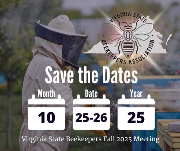 Virginia State Beekeepers Fall 2025 Meeting