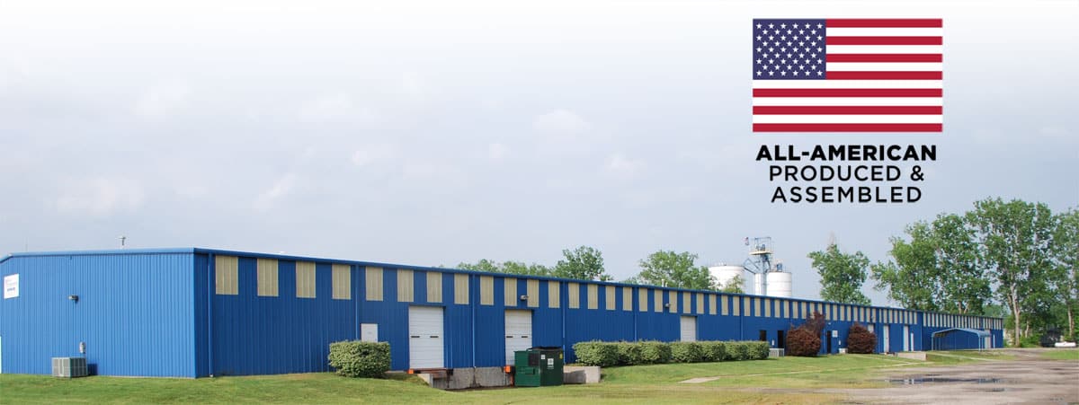 All products are American produced & assembled